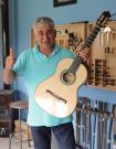Jeronimo Maya Esencial guitare flamenca blanca
