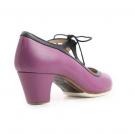 Chaussures Flamenco Candor Violet/Noir
