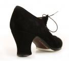 Chaussures Flamenco Angelito Suède Noir Ca