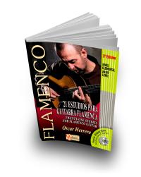 21 études pour la guitare flamenco, niveau debutant (Livre + CD)