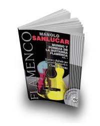 Livre de partitions 1 + CD Manolo Sanlucar guitare flamenco