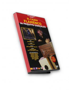 Le cajon flamenco par Paquito Gonzalez (2 DVD)